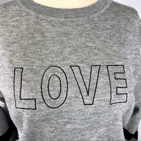 NWT Philosophy Love intarsia light soft sweater XS - Picture 5 of 11